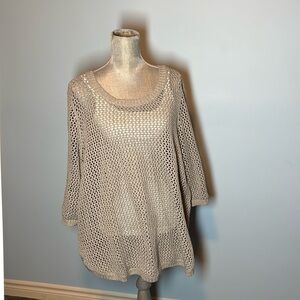 Grey sweater by In Every Story.  3X.